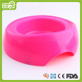 Plastic Fashion Single Pet Bowl (HN-PB865)